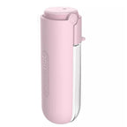 420ml Foldable Dog Water Bottle Leakproof Pet Drinking Bottle for Dogs Outdoor Portable Dog Waterer Dog Supplies (Purple One size)