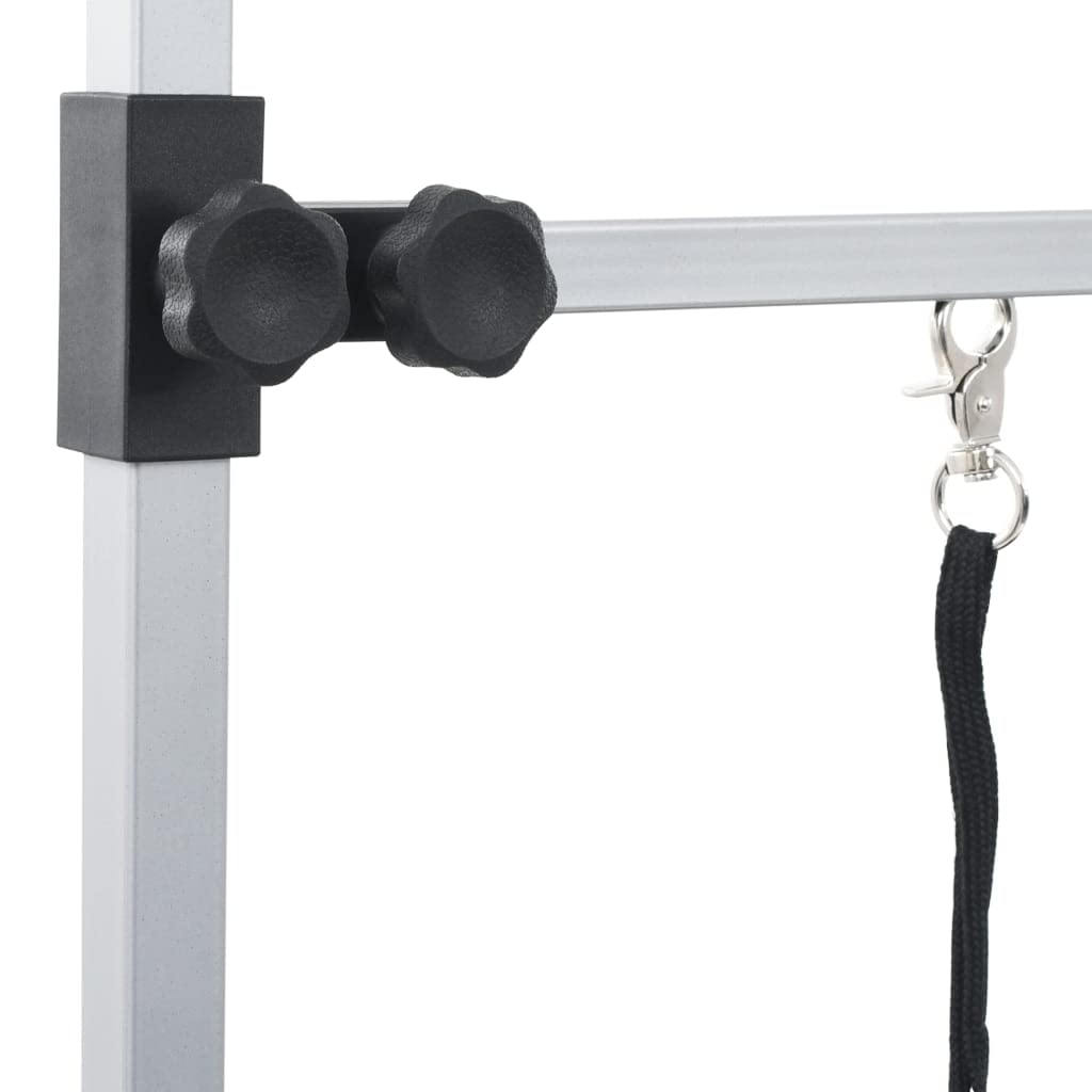 Animals & Pet Supplies,Pet Supplies,Pet Grooming Supplies,Bath Grooming Table for Dogs Cats Pets Adjustable 2 Loops