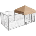 8' X 16' Complete PRO Kennel (Galvanized)
