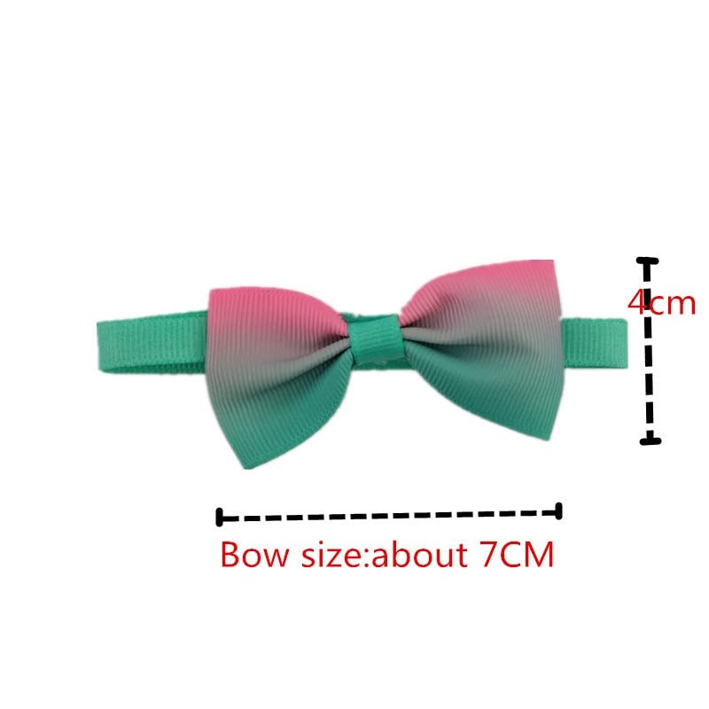 50pcs Dog Bow Ties Pet Cat Neckties Accessories Holiday Grooming Products Supplies for Small Dogs