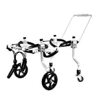 Adjustable Dog Wheelchair for Back Legs, Full Support Pet Mobility Cart, Strollers for Canine Rehabilitation, Lightweight & Durable Dog Wheelchair for Easy Movement