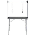 Animals & Pet Supplies -Bath Grooming Table for Dogs Cats Pets Adjustable 2 Loops-Pet Supplies