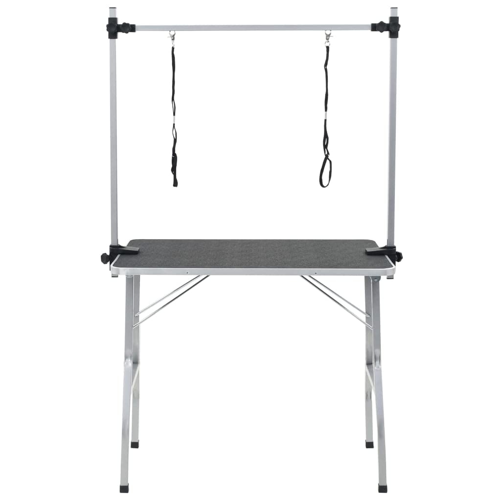 Animals & Pet Supplies,Pet Supplies,Pet Grooming Supplies,Bath Grooming Table for Dogs Cats Pets Adjustable 2 Loops