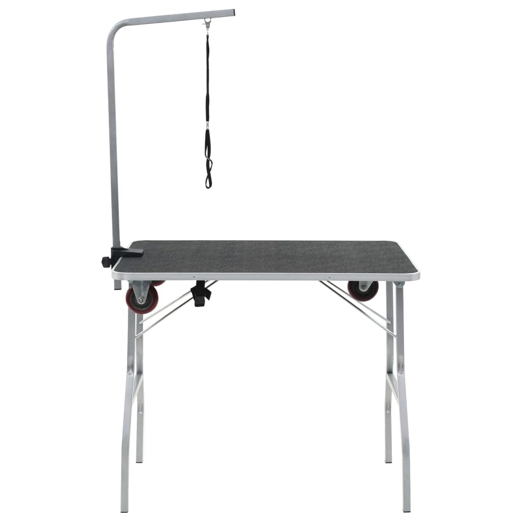 Animals & Pet Supplies,Pet Supplies,Pet Grooming Supplies,Portable Dog Grooming Table w/Castors