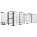 8' X 24' Basic Dog Kennel Pro (Galvanized)