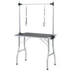 Animals & Pet Supplies -Bath Grooming Table for Dogs Cats Pets Adjustable 2 Loops-Pet Supplies