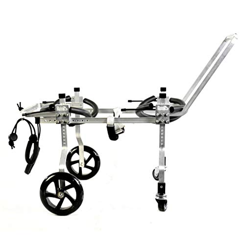 Adjustable Dog Wheelchair for Back Legs, Full Support Pet Mobility Cart, Strollers for Canine Rehabilitation, Lightweight & Durable Dog Wheelchair for Easy Movement