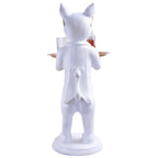 ADI_Crafts Cool Dog Showpiece with Plate for Home Décor Item | Kitchen,Bedroom,Office,Dinning Table Decorative Item -09