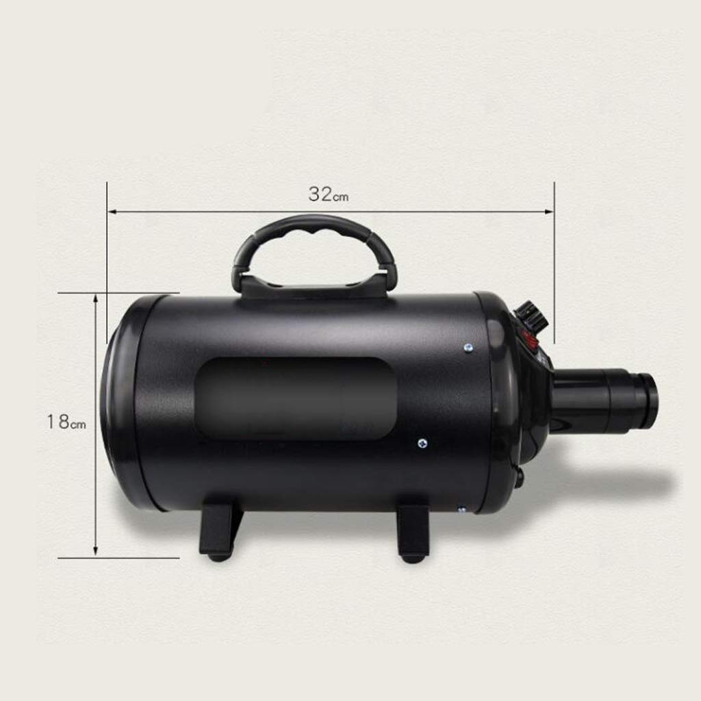 2200W Pet Hair Dryer, A Powerful But Quiet Dog Dryer with Variable Speed Adjustable Wind Speed Temperature Low Noise Pet Supplies