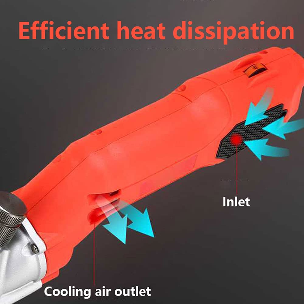1200W Sheep Shears Electric Clipper 6 Speed Shearing Hand Piece Cutter Grooming Farm Pet Supplies Livestock for Goats, Alpaca, Sheep Hair Trimming Grooming