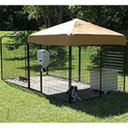 8' X 12' Ultimate Dog Kennel Standard (Powder-Coated)