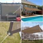 90% Shade Cloth for Greenhouses, Patios & Dog Kennels - Sunblock Mesh Tarp for Outdoor Plants & Pergolas - Sizes: 1x4m, 2x6m, 4x7m, 6x10m, 8x12m (2mx3.0m)