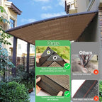 90% Shade Cloth for Greenhouses, Patios & Dog Kennels - Sunblock Mesh Tarp for Outdoor Plants & Pergolas - Sizes: 1x4m, 2x6m, 4x7m, 6x10m, 8x12m (2mx3.0m)