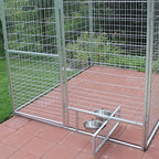 8' X 24' Basic Dog Kennel Pro (Galvanized)