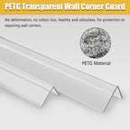 8ft Self-Adhesive Wall Corner Protector, 90° Edge Molding Bumper