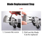1000W Electric Sheep Pet Hair Clipper Shearing Kit,Shear Wool Cut Goat Pet Animal Shearing Supplies Farm Cut Machine