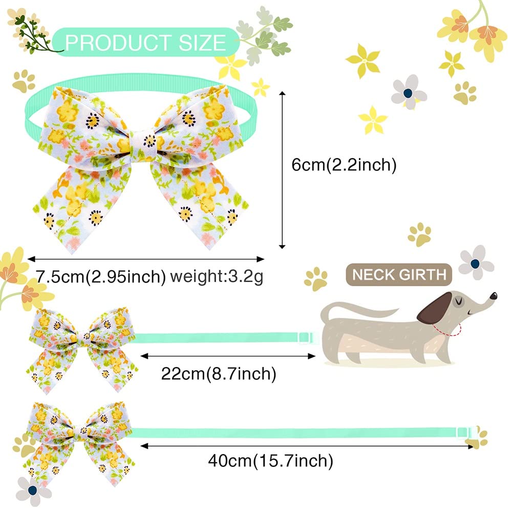 100pcs Small Dog Cat Bow Tie Supplies Fashion Accessories Dogs Pets for Bowties Pet Products for