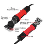 1000W Electric Sheep Pet Hair Clipper Shearing Kit,Shear Wool Cut Goat Pet Animal Shearing Supplies Farm Cut Machine