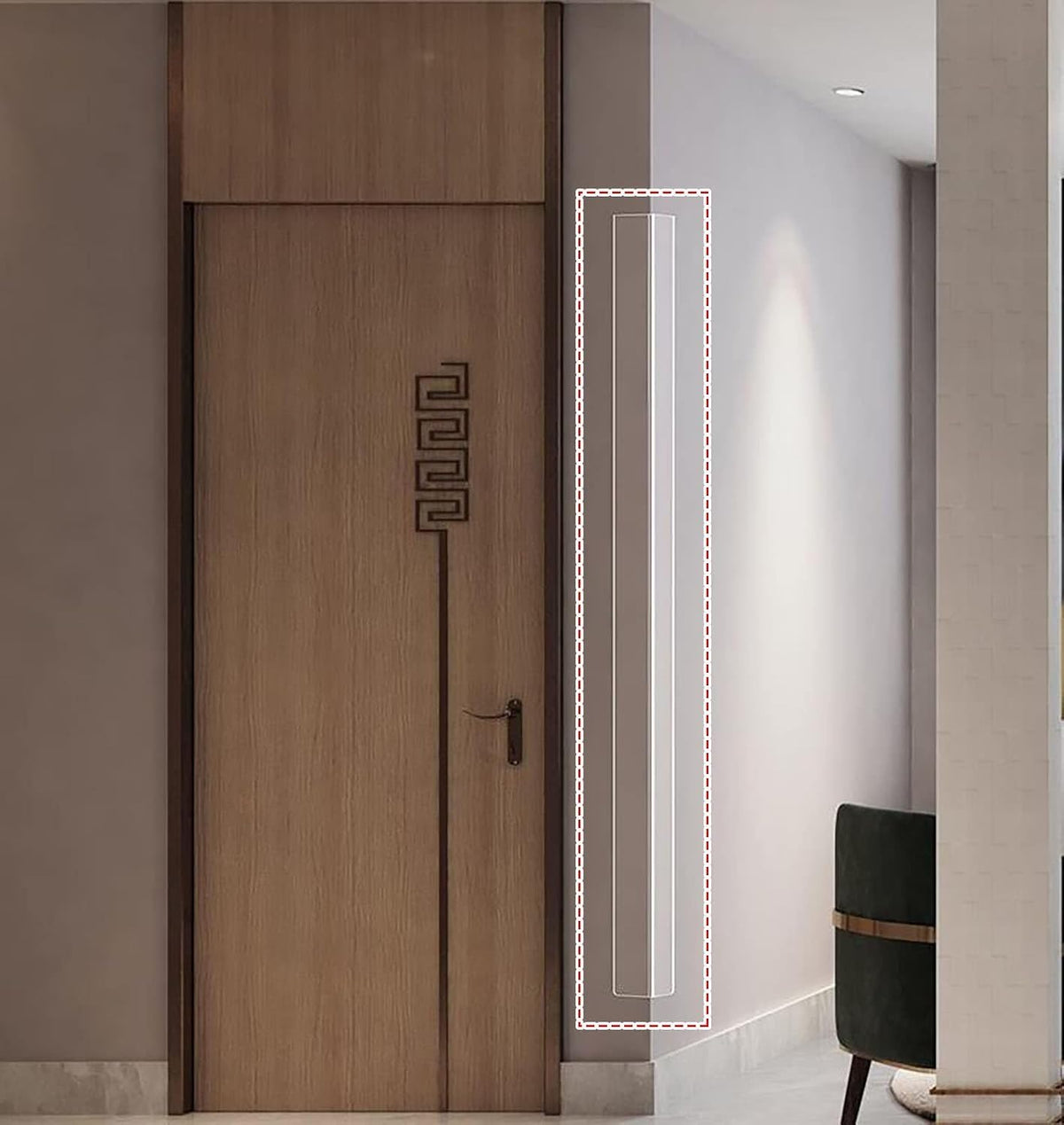8ft Self-Adhesive Wall Corner Protector, 90° Edge Molding Bumper