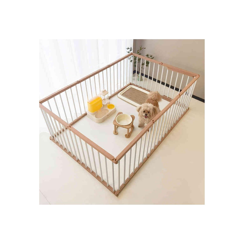 Animal Barrier Fence Pet Playpen Dog Fence Pet Exercise Pen Portable Puppy Play Pen Lightweight Dog Playpen Indoor/Outdoor Dog Playpen 6 Panels Medium Animals House Supplies(12-pack,50CM/19.7