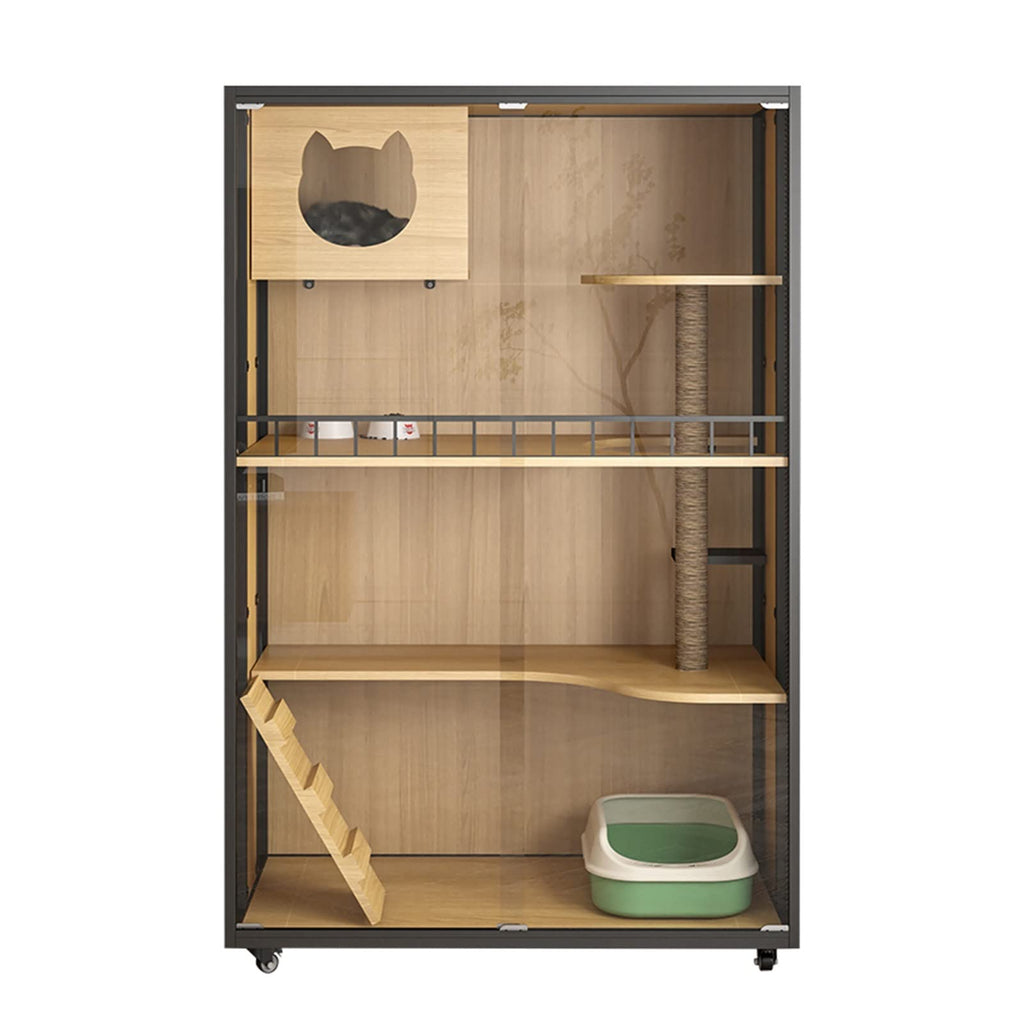Animal Cage Cat Villa cat House Large pet cage Super Free Space Cat Enclosure