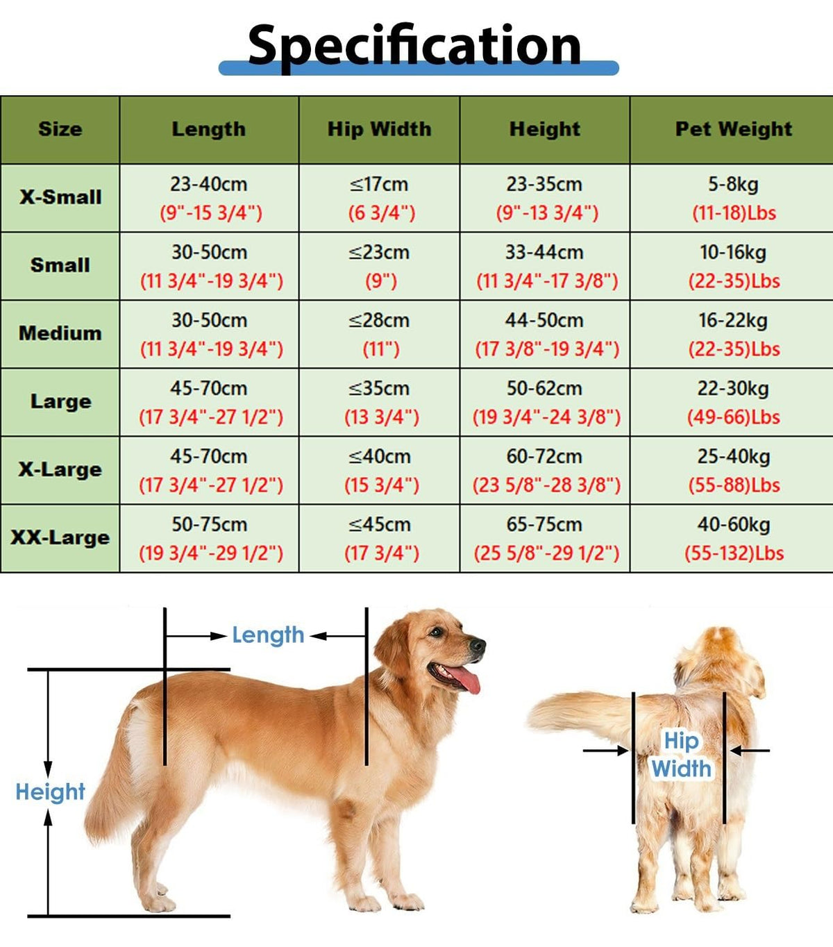 4-Wheel Dog Wheelchair for Large Dogs – Comfortable Full Support Mobility Cart for Aging, Disabled, Injured, or Arthritic Pets – Ideal for Sheep & Goats (X-Large)