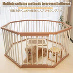 Animal Barrier Fence Pet Playpen Dog Fence Pet Exercise Pen Portable Puppy Play Pen Lightweight Dog Playpen Indoor/Outdoor Dog Playpen 6 Panels Medium Animals House Supplies(12-pack,50CM/19.7