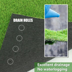 Artificial Grass 0.8 Inch Fake Turf Customizable Size 7FT x 73FT
