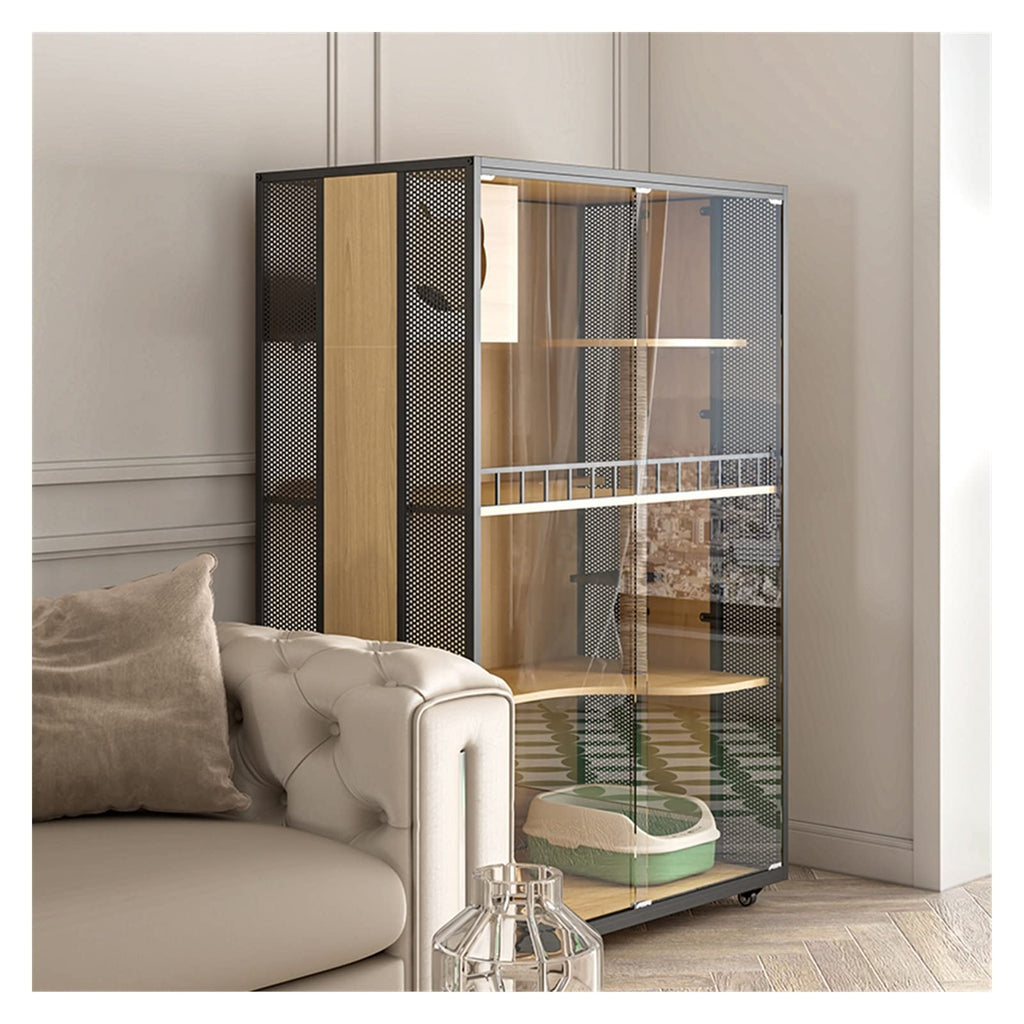 Animal Cage Cat Villa cat House Large pet cage Super Free Space Cat Enclosure