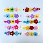 50/100 Pcs New Pets Dog Grooming Supplies Spring Flower Puppy Collar Bow Ties Accessories Cute Dogs Tie Necktie