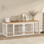 38" Heavy Duty Dog Crate Furniture for Large and Medium Dogs