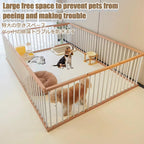 Animal Barrier Fence Pet Playpen Dog Fence Pet Exercise Pen Portable Puppy Play Pen Lightweight Dog Playpen Indoor/Outdoor Dog Playpen 6 Panels Medium Animals House Supplies(12-pack,50CM/19.7