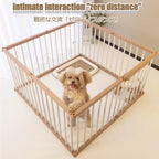 Animal Barrier Fence Pet Playpen Dog Fence Pet Exercise Pen Portable Puppy Play Pen Lightweight Dog Playpen Indoor/Outdoor Dog Playpen 6 Panels Medium Animals House Supplies(12-pack,50CM/19.7