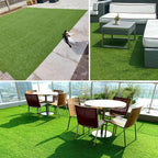 ALTRUISTIC Pet Artificial Grass Mat Customized Sizes,7 x 90 Feet Synthetic Fake Grass Astro Turf Indoor Outdoor Garden Lawn Landscape Faux Grass Rug with Drainage Holes,Puppy Pee Pad for Dogs