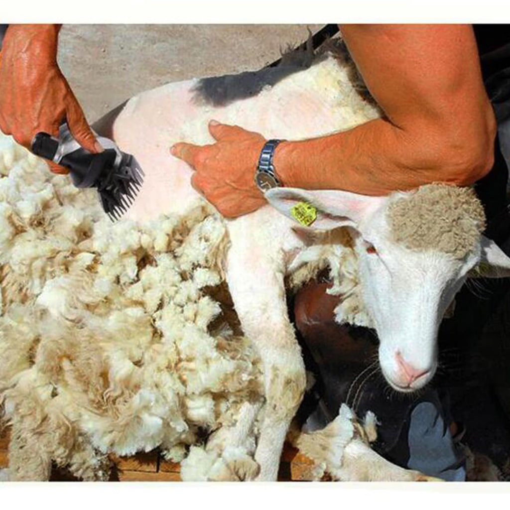1200W Electric Sheep Pet Hair Clipper Shearing Kit,110V/220V Shear Wool Cut Goat Pet Animal Shearing Supplies Farm Cut Machine