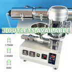 3D Printer Filament Maker Machine, Extruder for Home Lab, 0-350°C Temperature Range, Compatible with PE ABS TPU PET for Custom Printing