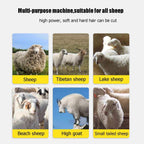 1000W Electric Sheep Pet Hair Clipper Shearing Kit,Shear Wool Cut Goat Pet Animal Shearing Supplies Farm Cut Machine