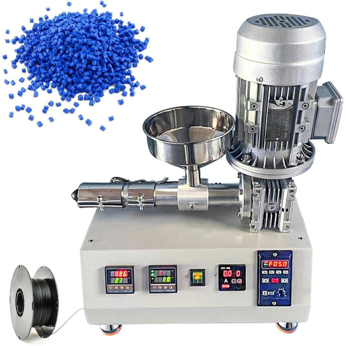 3D Printer Extruders,Desktop Plastic Recycled PET Filament Maker,Output Filament 500–1000g/H