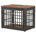 38" Heavy Duty Dog Crate Furniture for Large and Medium Dogs