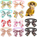 100pcs Small Dog Cat Bow Tie Supplies Fashion Accessories Dogs Pets for Bowties Pet Products for