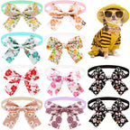 100pcs Small Dog Cat Bow Tie Supplies Fashion Accessories Dogs Pets for Bowties Pet Products for
