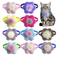 50/100 pcs Flower Puppy Dog Cat Bow Ties Necktie Cute Pets Bowties Supplies Grooming for Small Dogs
