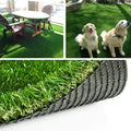 Artificial Grass Astroturf Rug 4FTx50FT(200 Square FT) Fake Grass Pet Dog Mat with Drain Holes Realistic 1.38" Pile Height Indoor Outdoor Artificial Turf Synthetic Turf Thick Faux Grass