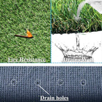 ALTRUISTIC Realistic Pet Artificial Grass for Dogs Indooor Outdoor Decor, 70 oz Extra-Heavy & Thick Garden Lawn Landscape Synthetic Grass Turf, Fake GrassTurf Mat Rug
