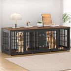 38" Heavy Duty Dog Crate Furniture for Large and Medium Dogs