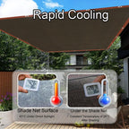 90% Garden Shade Cloth, Shading Netting with Grommets