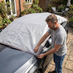 95% Aluminum Shade Cloth, 15'x33' Car/Dog Sun Reflective Aluminet tarp,Silver Reflective Sun Shade Net Cover with Grommets,Breathable,Sun/UV/Heat Blocking for Camping,RVs,with Accessories